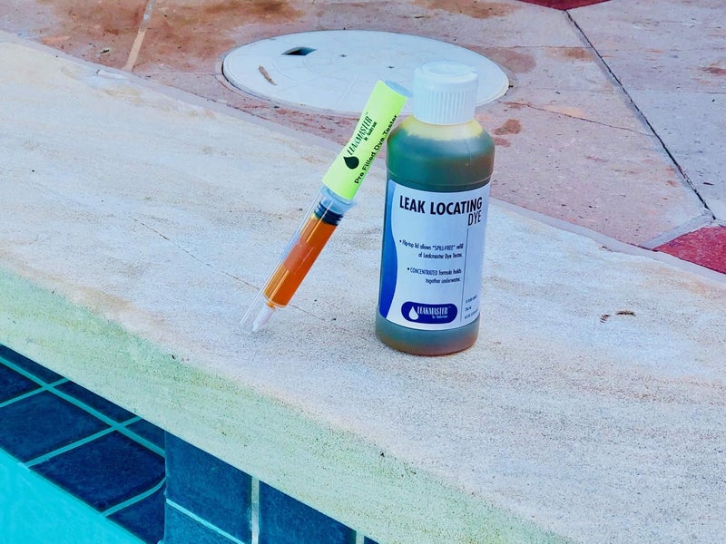 Leakmaster Pool Dye Leak Detection Kit | Fluorescent Yellow Pool Dye Syringe & Refill Bottle | Solves #1 Complaint DIYers (Yellow) - Image 3